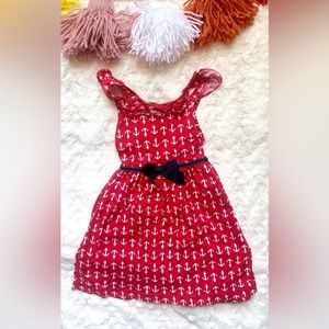 Goodlad Red and White Anchor Dress